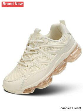 ✨ Womens Air Cushion Running Shoes Breathable Mesh Chunky Sneakers Non-Slip